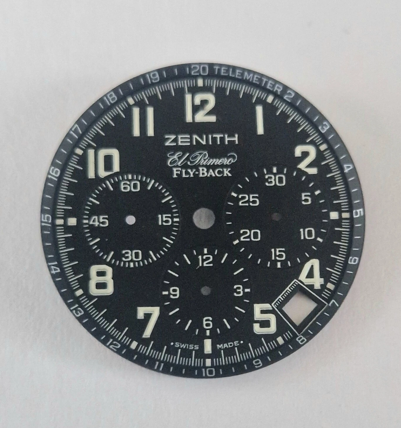 Zenith — Zenith Rainbow FLYBACK dial   NOS unused original and genuine