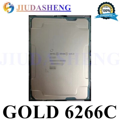 Intel Xeon Gold 6266C 3.0GHz 22-Core 30.25MB LGA-3647 Server CPU Processor 205W