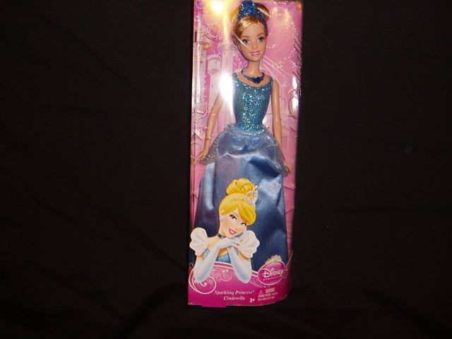 sparkling princess cinderella doll
