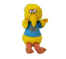PLAYSKOOL 9" VINTAGE 1983 SESAME STREET BIG BIRD STUFFED ANIMAL PLUSH TOY SMALL