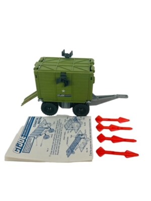 Coastal Defender 1987 Gi Joe Cobra ARAH Figure Vehicle Hasbro COMPLETE vtg toy