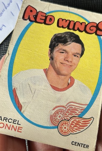 1971-72 O-PEE-CHEE #133 MARCEL DIONNE Rookie Card -Low Grade/Filler HOF RC OPC - Picture 3 of 3