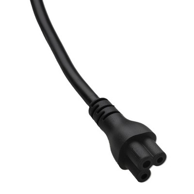 Cloverleaf C5 Netzkabel Laptop Stromkabel PSU 3-poliger Stecker Sicherung