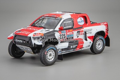 IXORAM987B.22 Toyota GR DKR Hilux Evo T1+, No.225, Rally Dakar,2022, H.Latega...