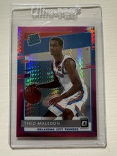 2020-21 Donruss Optic Theo Maledon Hyper Pink Prizm Rated Rookie Prizm #184