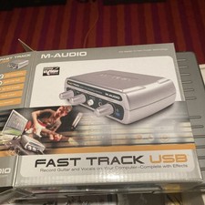 M-AUDIO FAST TRACK USB Record Guitar and Vocals