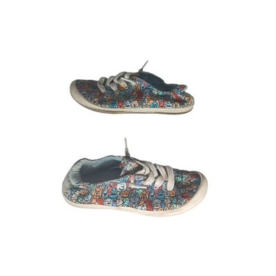 Bobs from Skechers Shoes Women's Size 6.5 Dog Print Slip On Memory Foam