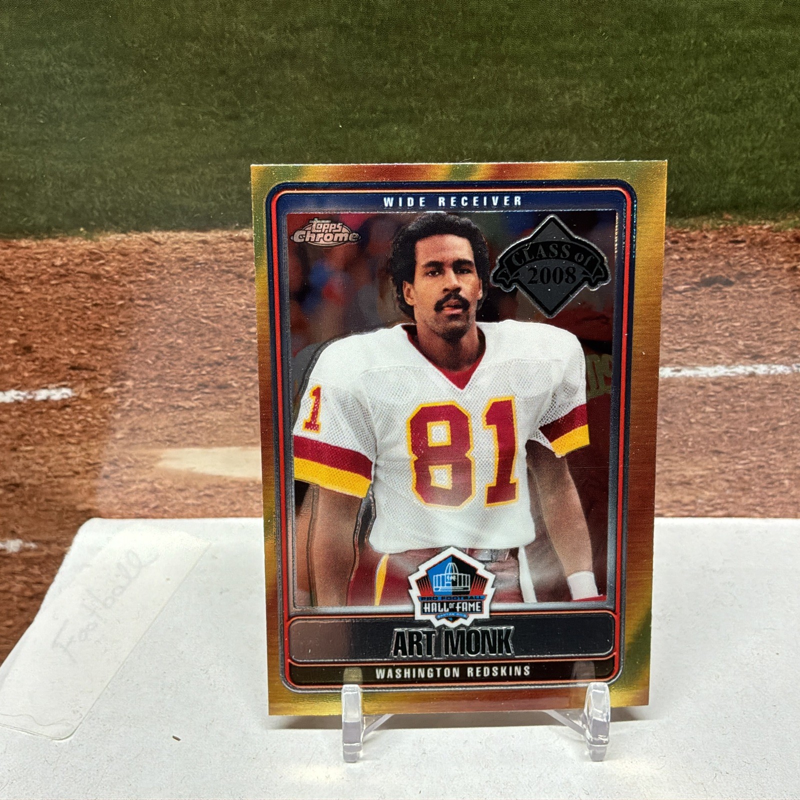Art Monk 2008 Topps Chrome Class of 2008 #HOF-AM Washington Redskins