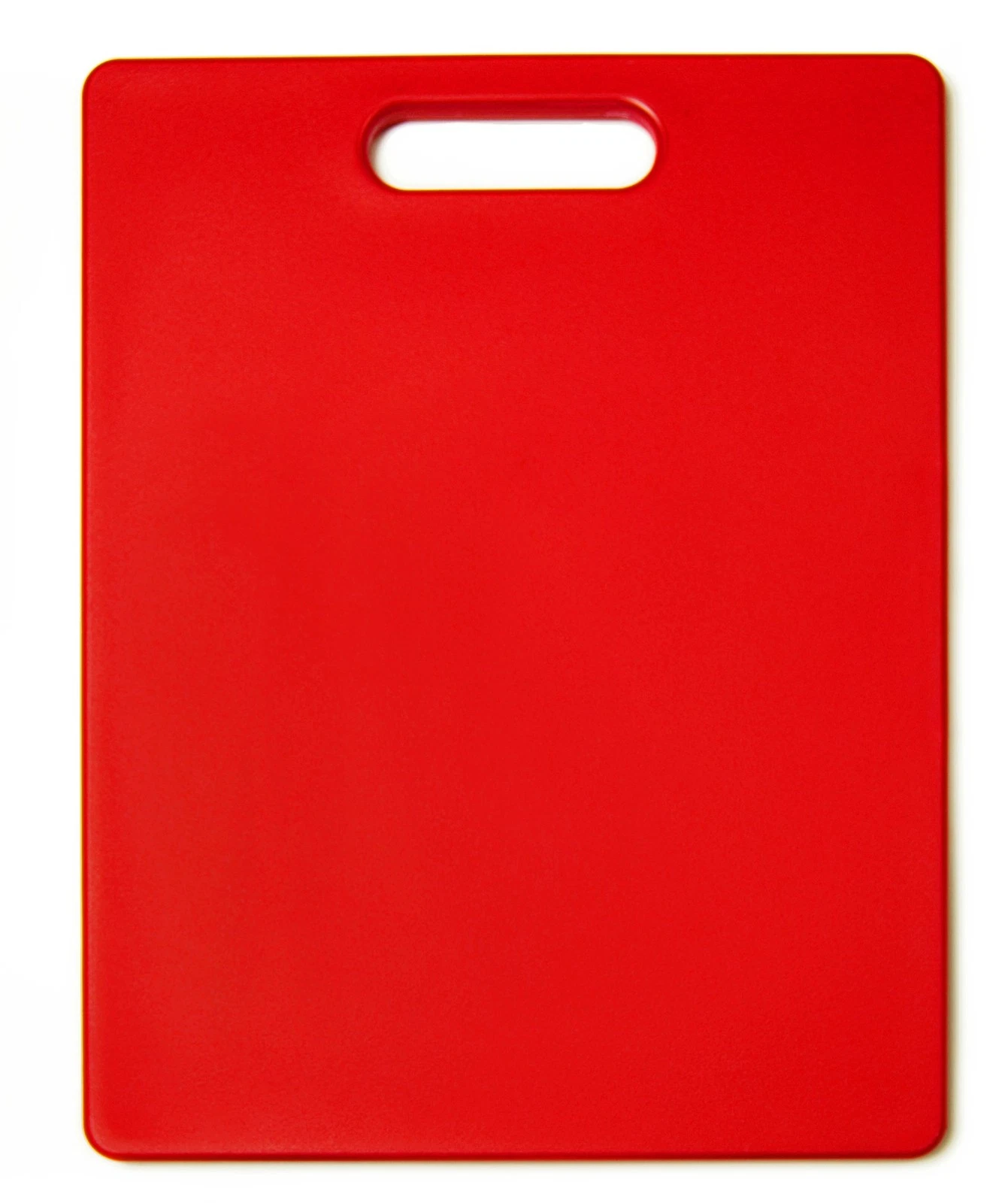 11x14 Inch Red Cutting Board with Non-Slip Gripper Base Dishwasher Safe