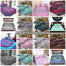 Indian Mandala Duvet Cover Boho Queen Quilt Comforter Cover Bohemian Bedding Set