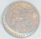 1886 $1 US Morgan Silver Dollar NGC MS65