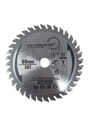 HM saw blade new generation 80 x 1.5 x 10 mm Z = 36 WZ for Proxxon low noise