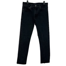 Calvin Klein Jeans Men  s Sz W34/L34 Actual Inseam 33  Charcoal Color Straight