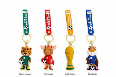 Set of 4 FIFA World Cup 2026 Soccer Football Wrist Straps