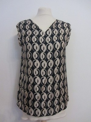edle Bluse (Wendebluse) von 'S Max Mara in Größe 38 aus reiner 100% Seide Shirt