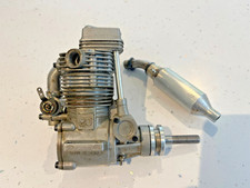 SC 80 FOUR STROKE NITRO GLOW ENGINE PLANE - NOT WORKING FOR SPARES OR REPAIR