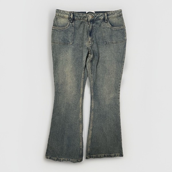 Supre western mid waist flare leg jeans size 16 excellent cond