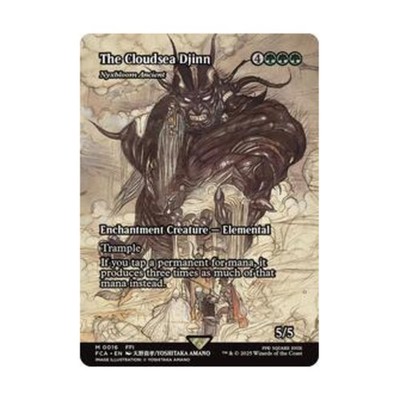 WotC Universes Beyond: FINAL FANTASY:   The Cloudsea Djinn - Nyxbloom Ancie NM