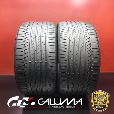 Set of 2 Tires LikeNEW Continental PremiumContact 6   315/30/22 315/30R22 #97929