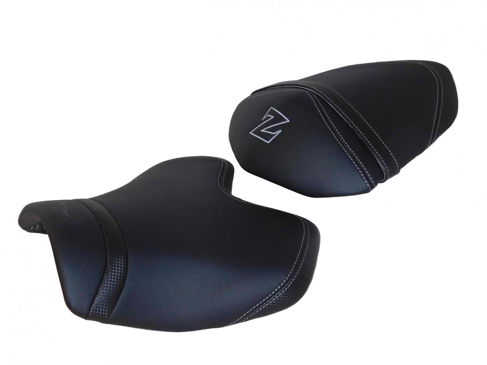 Housse de selle Kawasaki Z750 Top Sellerie reparez votre siege dechire avec le revetement extensible