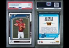 2024 DONRUSS OPTIC JAYDEN DANIELS RC # 248 PSA 9 MINT WASHINGTON COMMANDERS