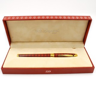 S.T. Pluma Estilográfica Dupont Olympio 18K Nueva en Caja M Laca Vertigo/con Caja #X1134 4
