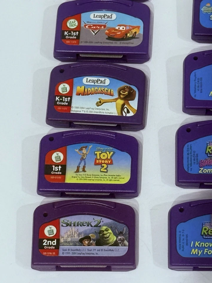 Leapfrog LeapPad Lot of 44 Assorted Learning Game Cartridges - Image 3 of 4