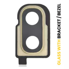 Back Camera Lens With Bracket / Bezel For Samsung Galaxy Z Flip 4G F700 / Z Fl