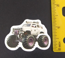 Bright Colorful Monster Truck Sticker D 