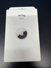 Apple AirTag 4-Pack MX542LL/A Model A2187 - White/Silver