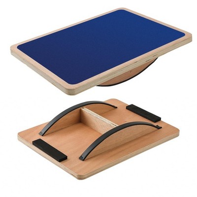 Non-Slip Wood Wobble Exercise Balance Board,up to 350 Ibs for Coordination Sk...