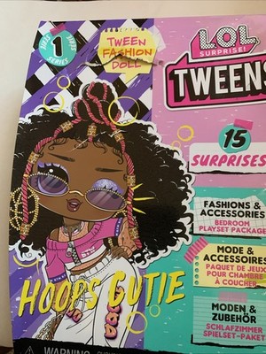 L.O.L Surprise Tweens Fashion Doll Hoops Cutie   Sealed Damage Box Lb56