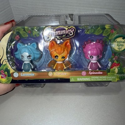 Glimmies Triple Dolls LightUp Function NEW