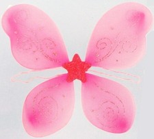 14"x 17" Fairy Wings  Pink  Dress Up Costume  Halloween or Play