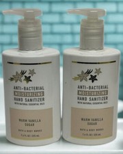 2x Bath And Body Works Warm Vanilla Moisturizing Hand Lotion