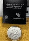 5 Oz. Silver Coin 2021 Tuskegee Airmen National Historic UNC US Mint Coin.