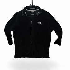 Black The North Face Fleece Jacket (Size M)
