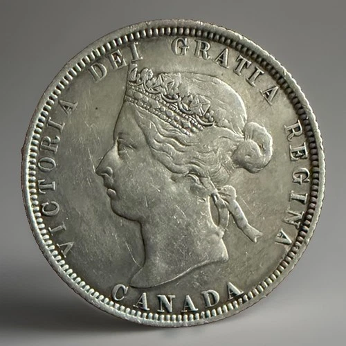 1883 Canada 25 Cents — photo from another recent sale