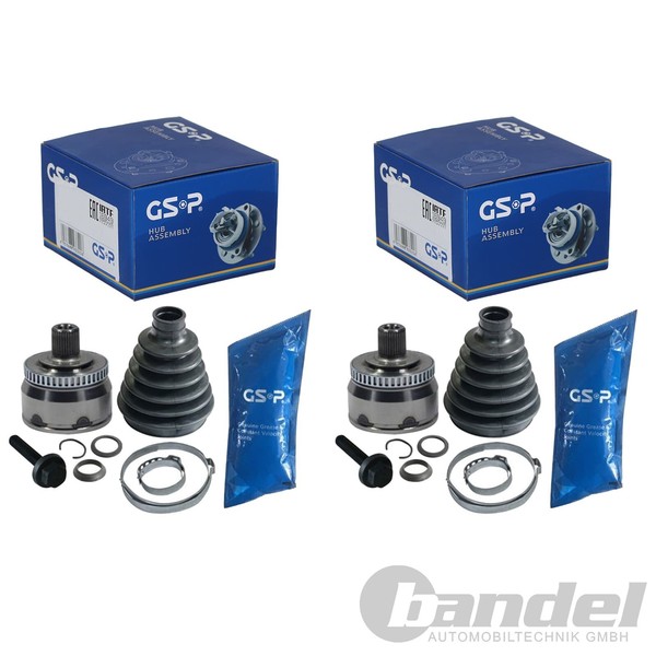 2X GSP Antriebswellengelenk Satz Radseitig Passend FüR Audi A4 A6 Skoda Superb V-image
