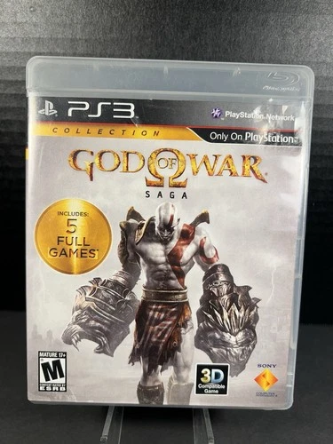 God of War Saga  Sony PlayStation 3 PS3 Both Clean Disc Tested Fast Shipping!!!!