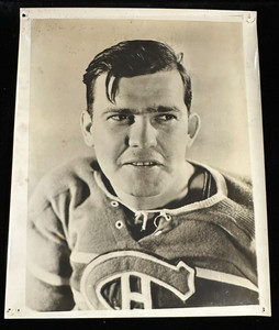 Vintage 1940's Bill Durnan Original Montreal Canadiens 8x10 Photo HOF