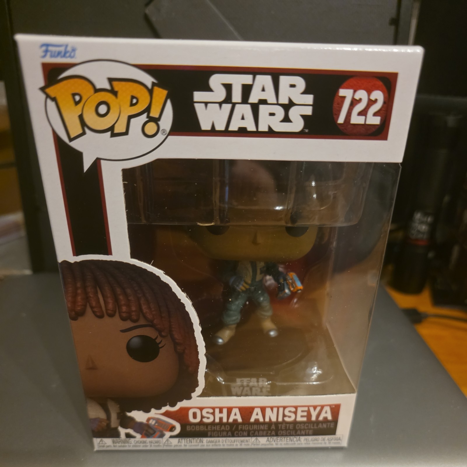 Funko Pop Osha Aniseya (722) Star Wars Acolyte Vinyl Figure Bobblehead