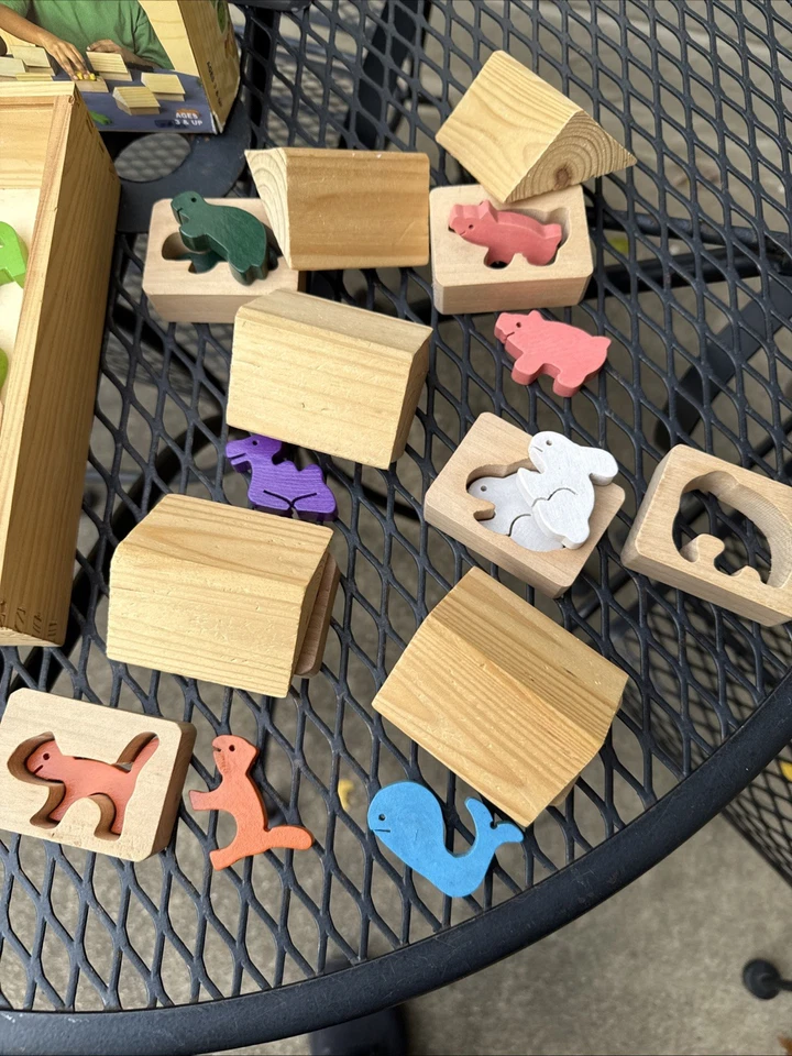 Cadaco Who Lives Where? Matching Memory Game w/ Box - Missing Elephants - Image 2 of 4