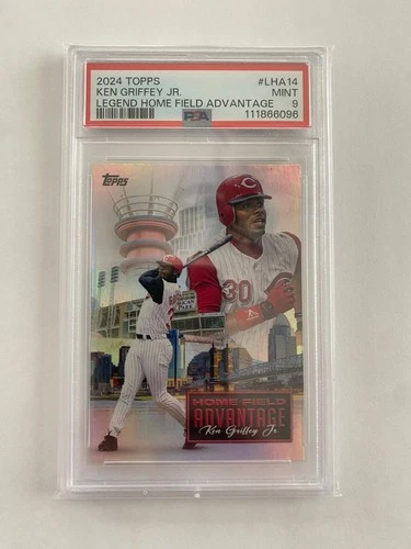 2024 Topps KEN GRIFFEY JR Legendary Home Field Advantage #LHA14 PSA 9