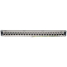 Tripplite N254024SH6A 24 Port Rackmount Cat6a Patch Panel