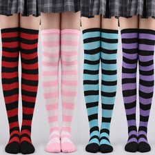 New Girls Ladies Women Thigh High Over the Knee Socks Long Stockings Warm