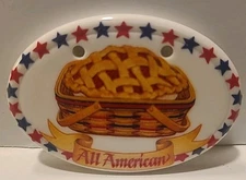 NIB Longaberger ALL AMERICAN Basket Tie on Accessory 