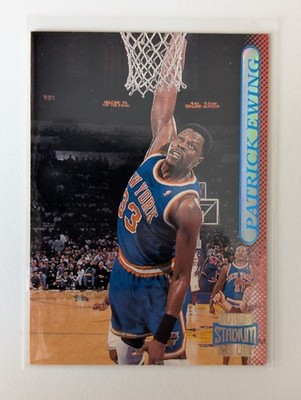Patrick Ewing #12 1996 Stadium Club NBA Basketball Trading Card New York Knicks