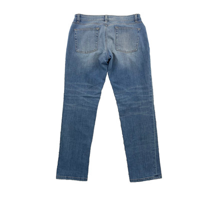 Eileen Fisher Women Jeans Size 6P Blue Organic Cotton 27'' Inseam 51-14