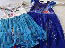 Lot 2 Encanto Mirabel Descendants Evie Dress Costume Youth Size 130 8-10 